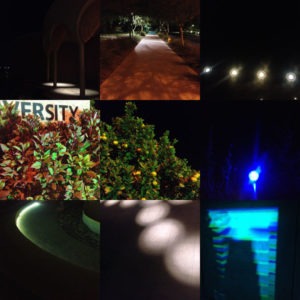 day 12: campus at night