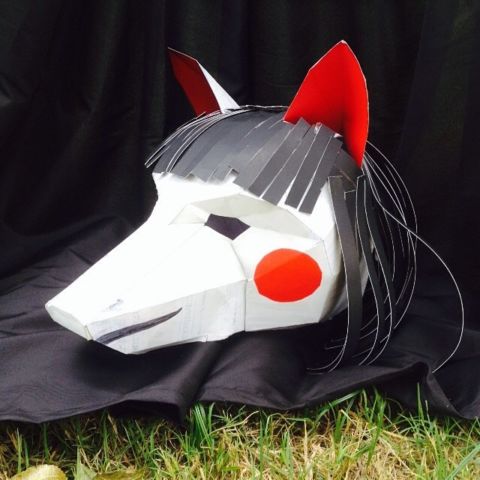day 71: guy fawkes fox costume and mask