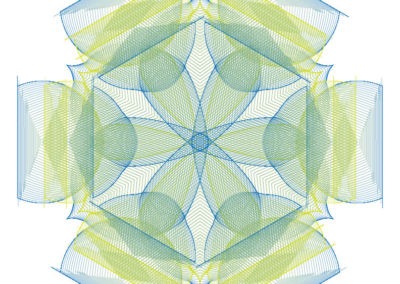 Guilloche patterns by Emily Longbrake