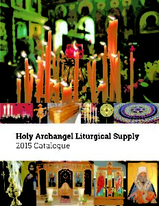 Alaska Liturgical Supply catalogue design by Emily Longbrake