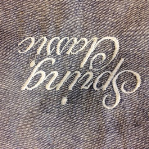 day 248: spring classic embroidery
