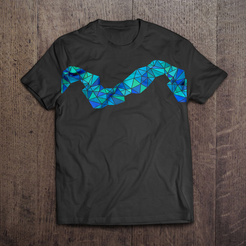 triangle-wave-tshirt-mockup