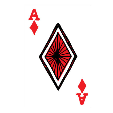 day 314: custom playing cards, diamonds