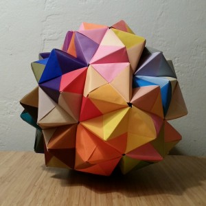 day 362: sonobe unit modular origami