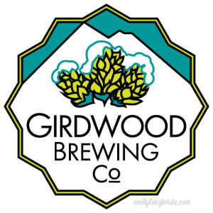 girdwood brewing company logo designs