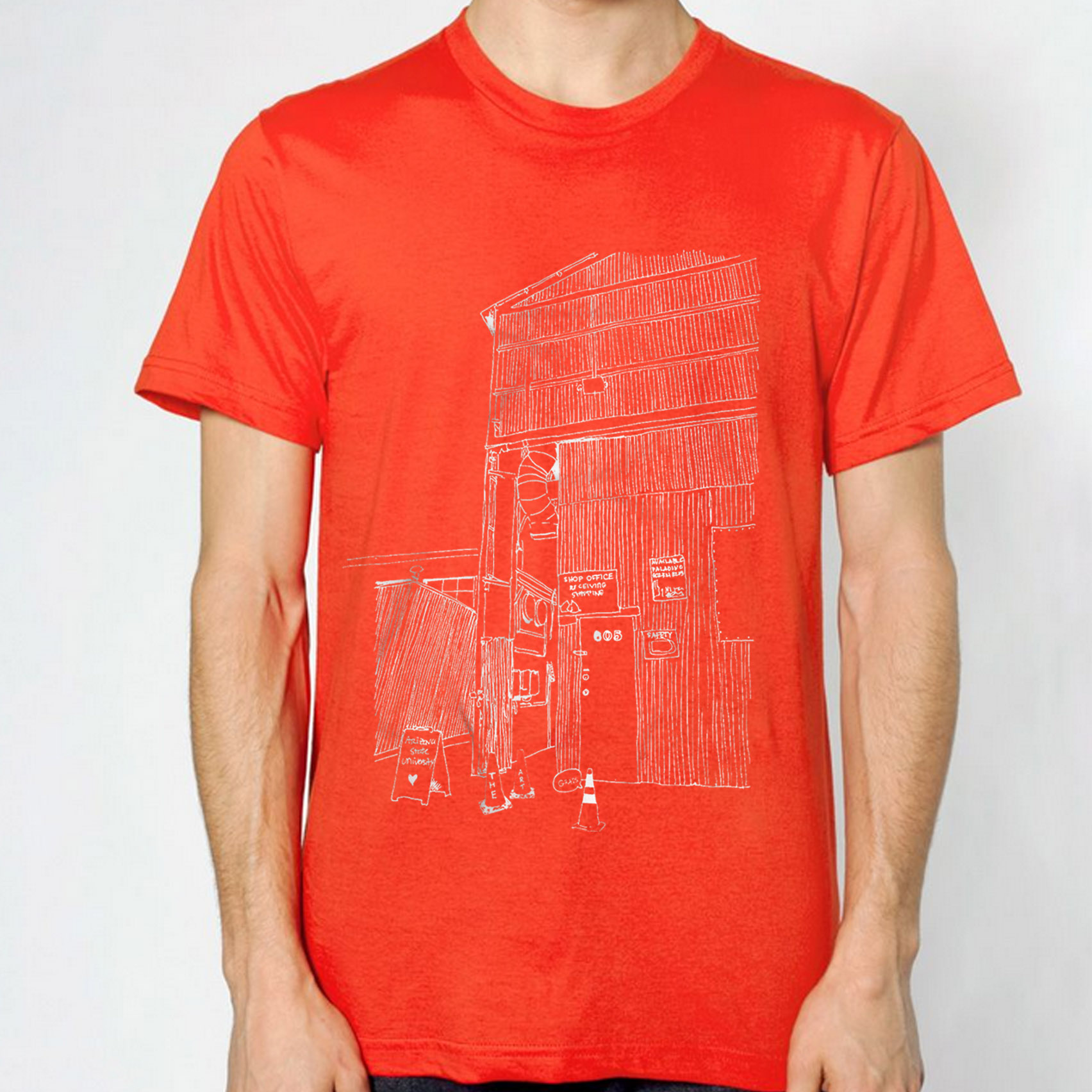 The Art Grads t-shirt design by Kate Horvat