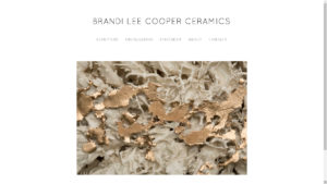 Brandi Lee Cooper Ceramics website