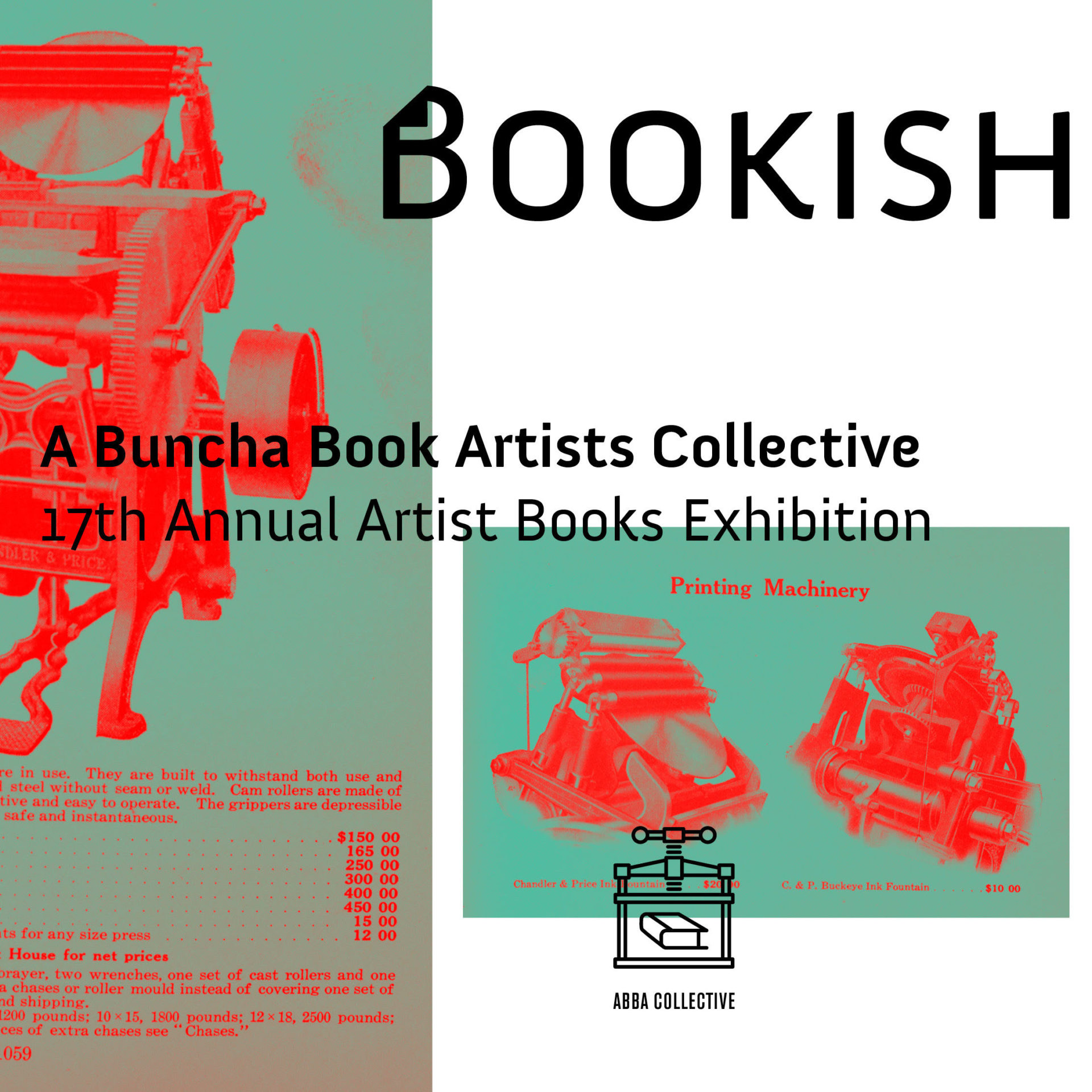 Bookish A Buncha Book Artists Member Exhibition