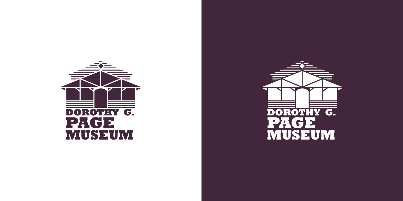 Dorothy Page Museum Wasilla logo design