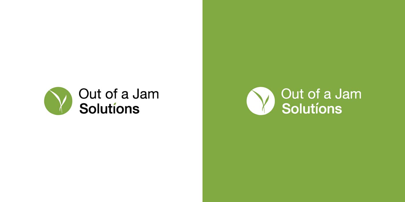 Out of a Jam Solutions logo design