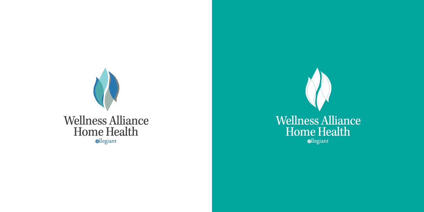 Wellness Alliance Home Health logo design