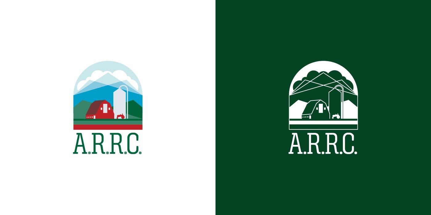 Alaska Rural Rehabilitation Corporation (ARRC) logo design