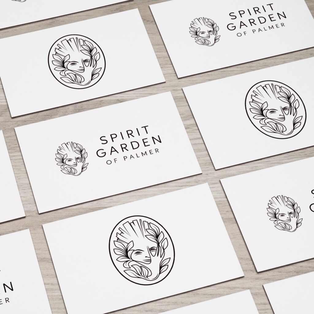 Spirit Garden of Palmer card mockup